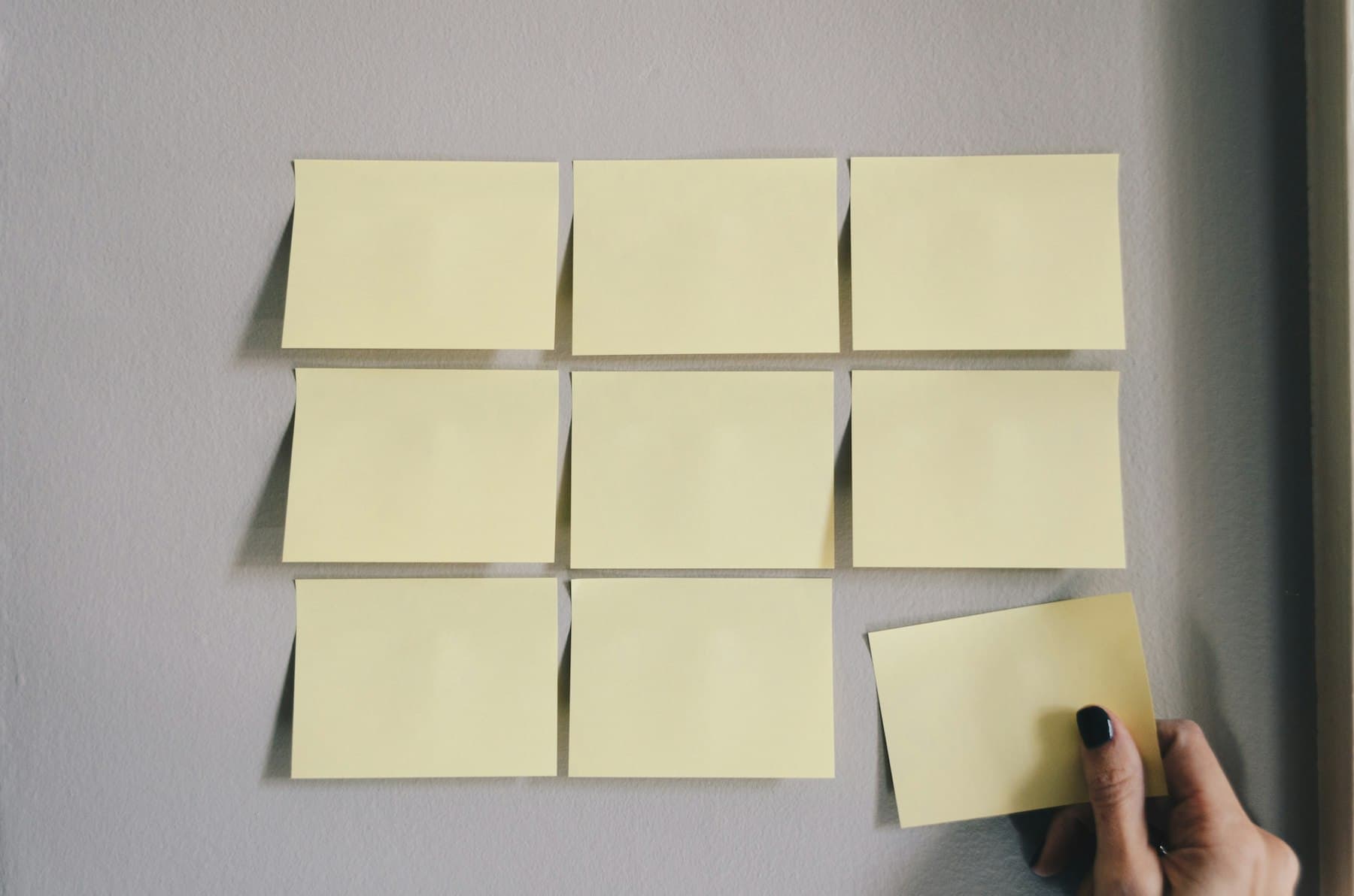 Team mapping out process improvements
