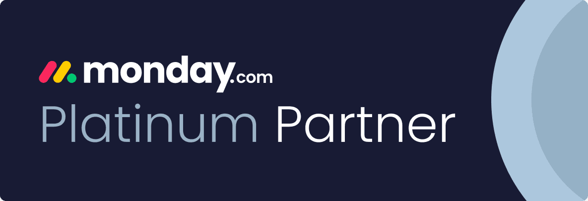 monday.com Platinum Partner official badge