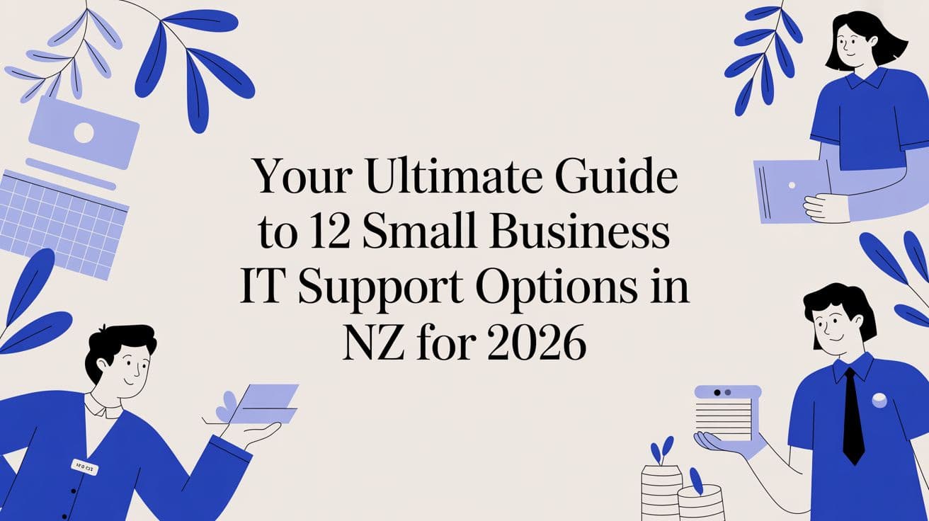 Your Ultimate Guide to 12 Small Business IT Support Options in NZ for 2026
