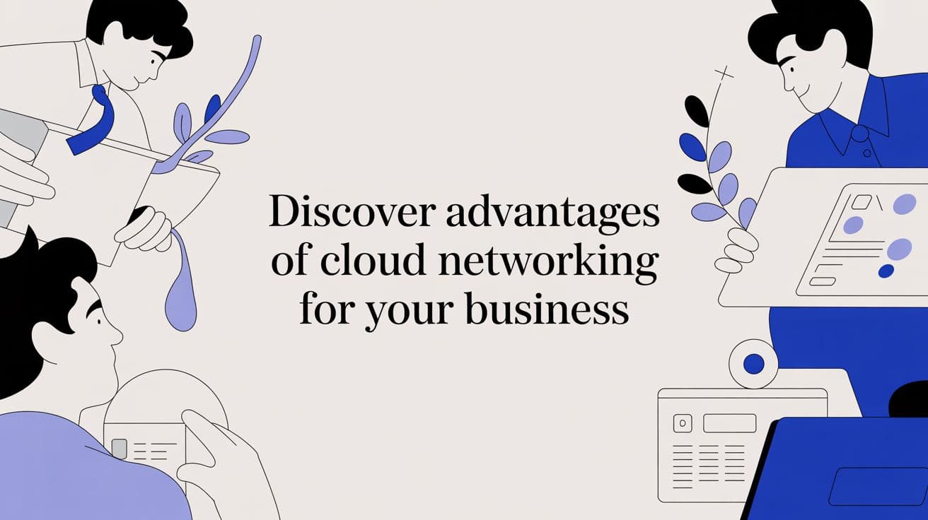 Discover advantages of cloud networking for your business