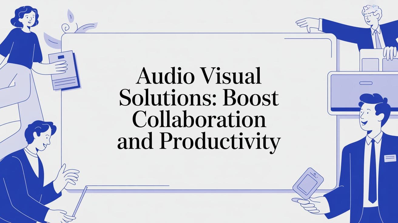 Audio Visual Solutions: Boost Collaboration and Productivity
