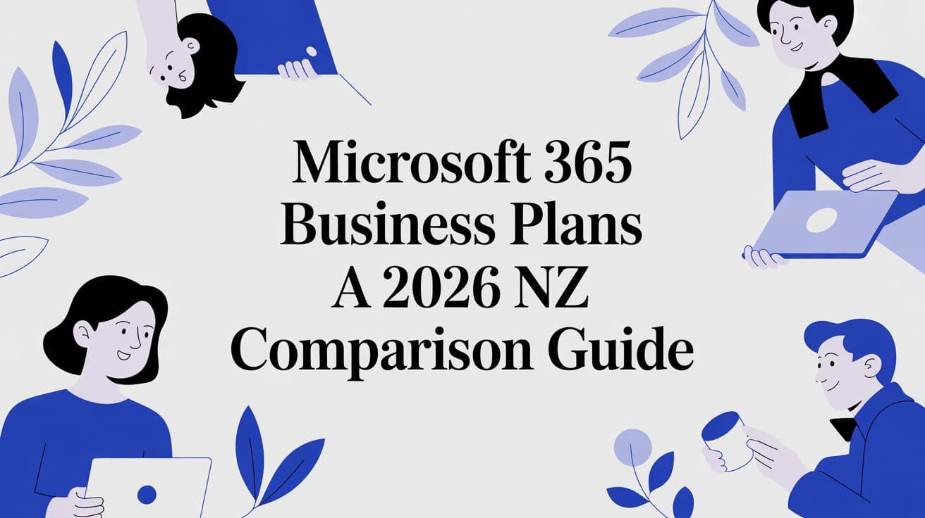 Microsoft 365 Business Plans A 2026 NZ Comparison Guide