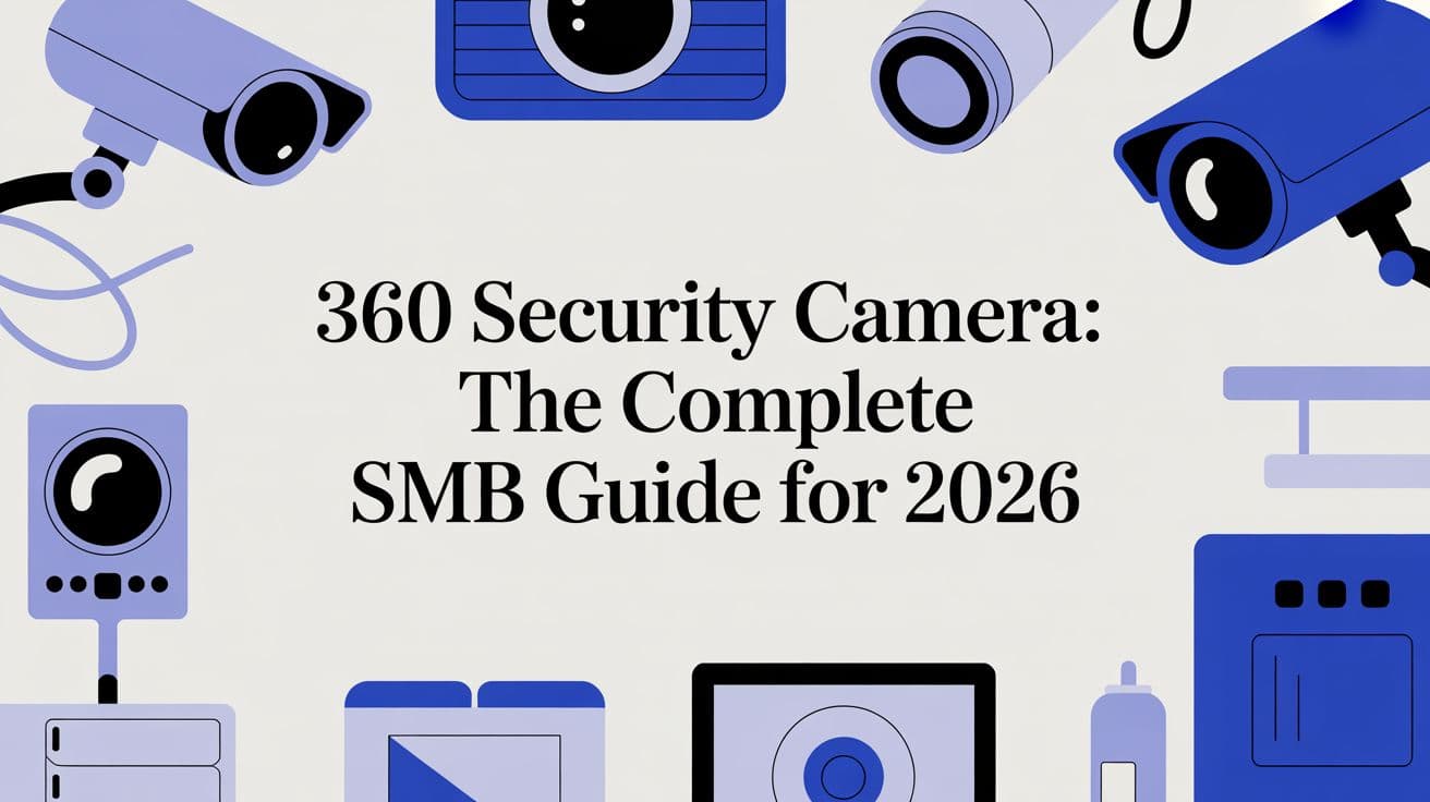360 Security Camera: The Complete SMB Guide for 2026
