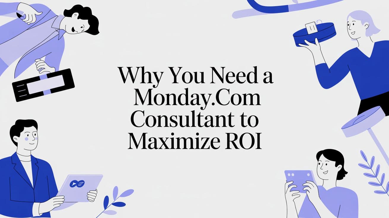 Why You Need a monday.com Consultant to Maximize ROI