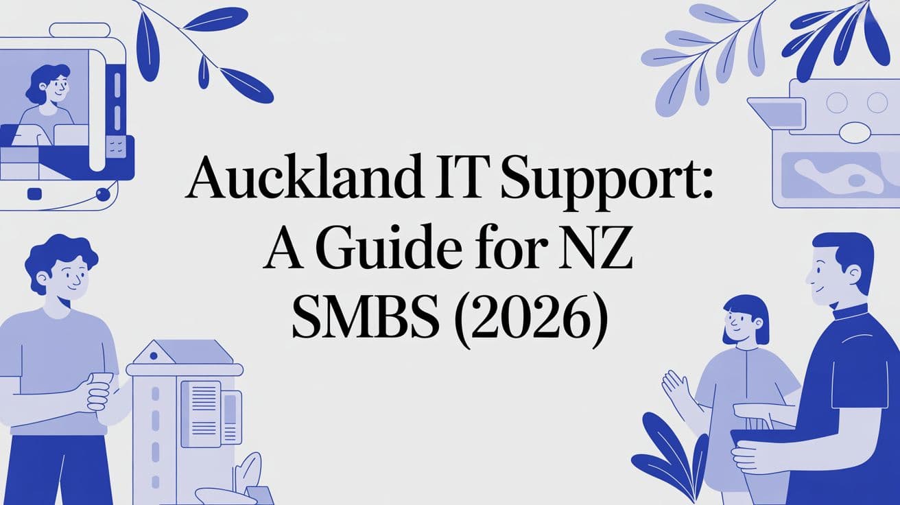 Auckland IT Support: A Guide for NZ SMBs (2026)