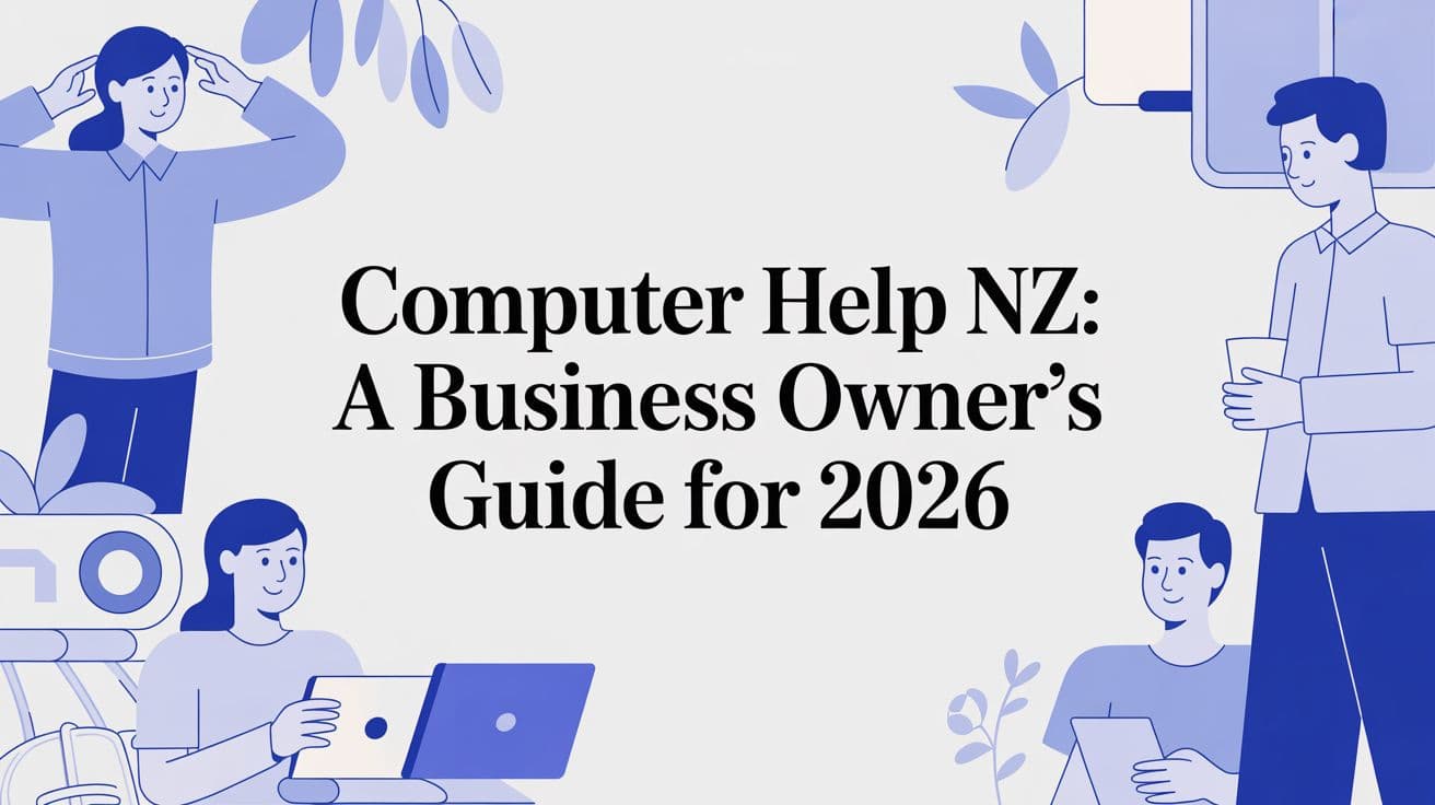 Computer Help NZ: A Business Owner's Guide for 2026