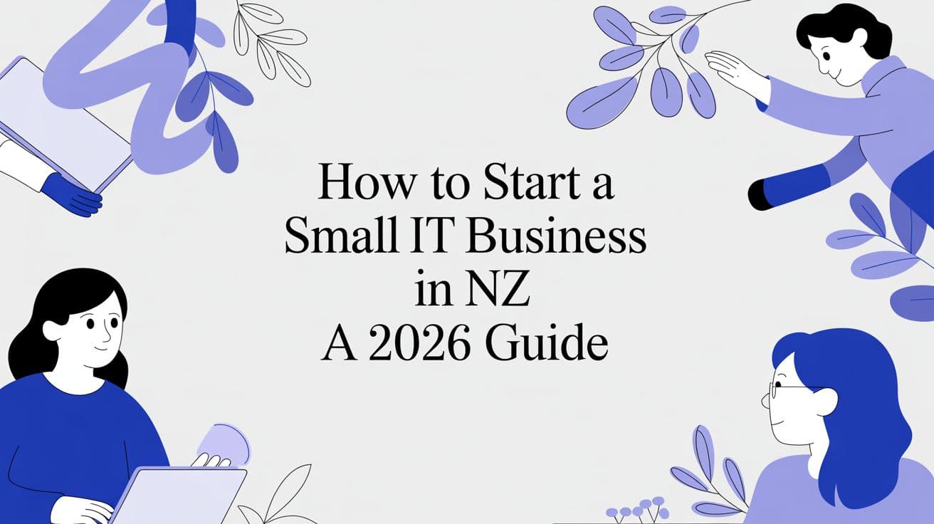 How to Start a Small IT Business in NZ A 2026 Guide