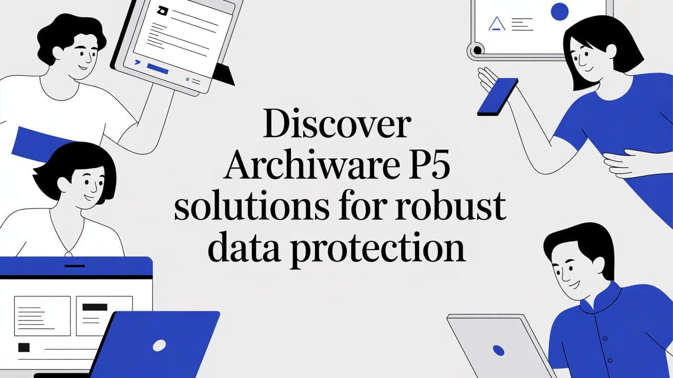 Discover archiware p5 solutions for robust data protection