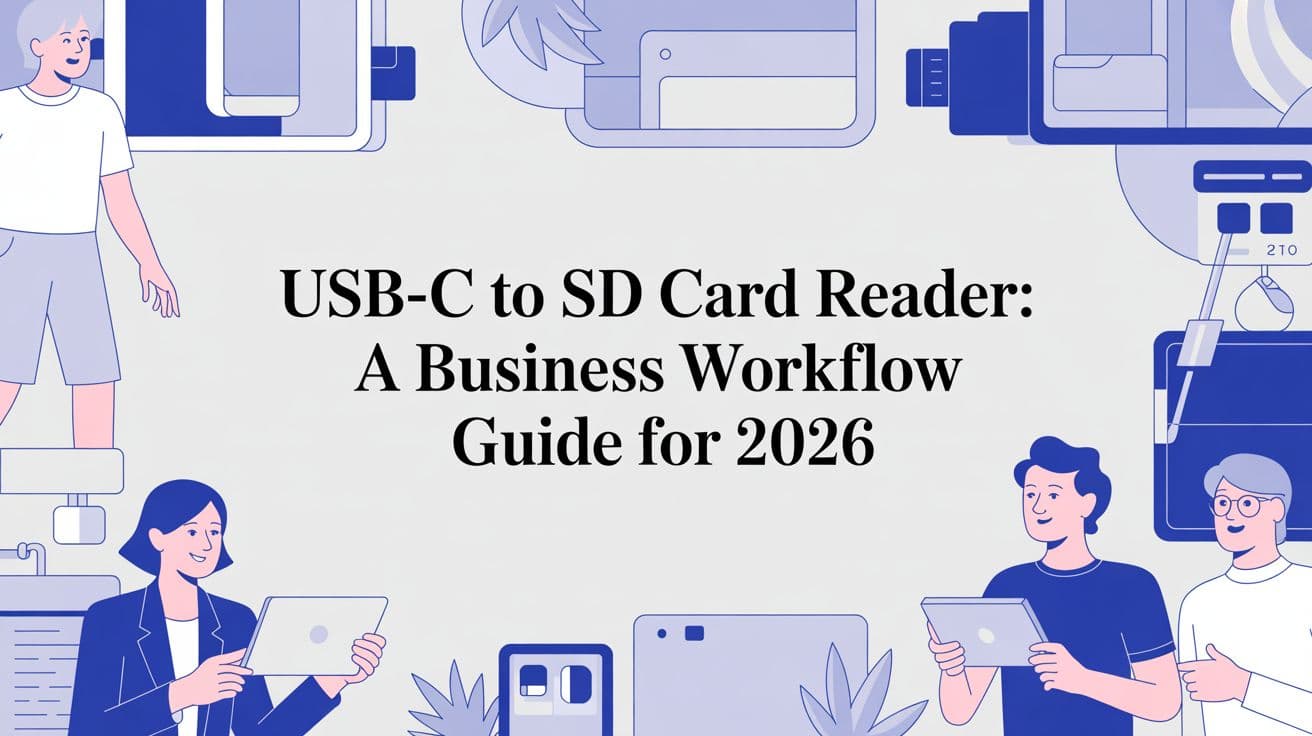 USB-C to SD Card Reader: A Business Workflow Guide for 2026